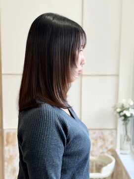 ツルスベストレート