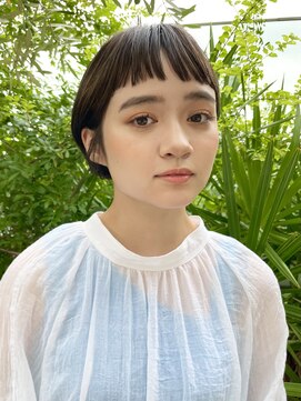 ピークアブー アヴェダ アトレ恵比寿(PEEK-A-BOO AVEDA) 大人ショートボブ/20代30代40代50代/岡野亘希