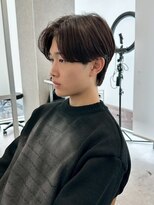ジーナ 天神(Zina)&nbsp;毛流れセンターパート(メンズカット/ダウンパーマ/ナチュラル)