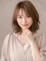 モッズヘア 上尾西口店(mod's hair)&nbsp;大人ガーリー抜け感小顔ハイレイヤーウルフカットA5上尾20代30代