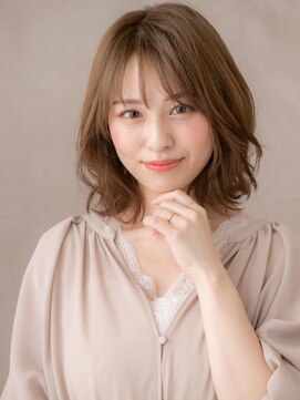 カバーヘア 上尾西口店(COVER HAIR) 大人ガーリー抜け感小顔ハイレイヤーウルフカットA5上尾20代30代