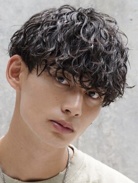 フィフス 天神大名(fifth) 天神ツイストスパイラルパーマレットヘアマッシュウルフカット