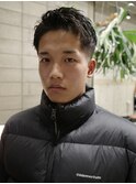 メンズアップバングショート/メンズショート/テーパーフェード