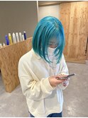 ターコイズブルーカラー