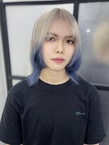 シーバイスリー 綱島(C×3)&nbsp;ホワイトグレージュ × スモーキーブルー × エンドカラー