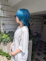ビンナ(BINNA)&nbsp;ターコイズブルー×レイヤーウルフ