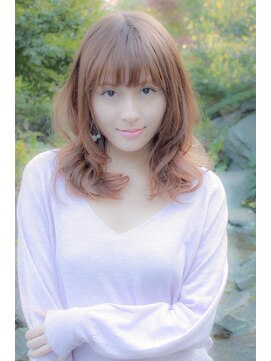 アイナ(aina) ゆるふわワンカールミディ♪【池袋】