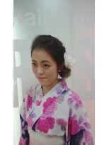 パーソンズ 本八幡店(PAR SON'Z)&nbsp;編み込みサイドアップ