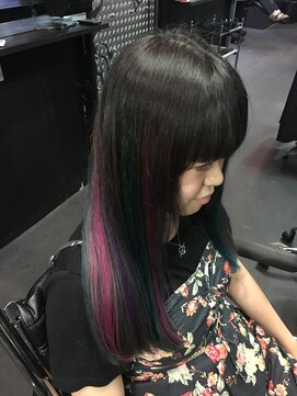 ゾーマ(ZOUMA) グレーグラデ　3色メッシュ☆　トリックスタイル