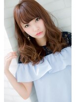 ローマ ギンザ(ROMA Ginza)&nbsp;『ROMA』大人ナチュラルピンク 愛され カール セミロング