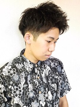 ワンワンオー バーバーショップ 博多店(@110 BARBER SHOP) クラウドマッシュネープレス