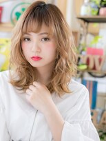 カバーヘア イヴ 戸頭店(COVER HAIR EVE)&nbsp;*EVE戸頭* 羽のような外国人風ふんわりフェザーウェーブa