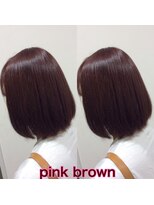 ヘアーメイク トレコローリ(hair make trecolori)&nbsp;【trecolori 津田沼】ピンクブラウン
