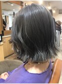 切りっぱなしボブ