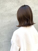 スイート ヘアデザイン(Suite HAIR DESIGN) ★ラグレージュで赤味消し☆ジェンダーレス×切りっぱなしボブ