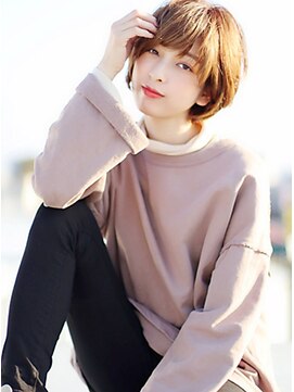 アッシュ 亀戸店(Ash) 【楽カジュアル】スッキリめショートボブ