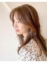 オーブ ヘアー フォール 山形東原町店(AUBE HAIR fall) 20代・30代_くびれミディ