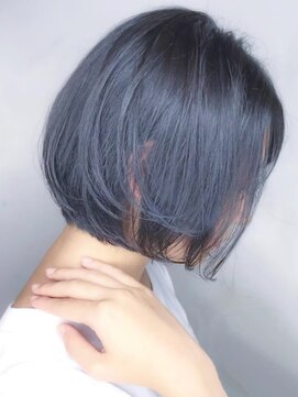 アレンヘアー 富士宮店(ALLEN hair) アッシュ小顔前下がり切りっぱ