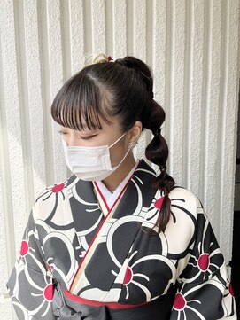 ネオリーブカップ 町田店(Neolive capu) 卒業式ヘアセット