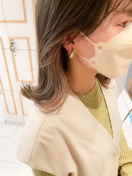 ネオリーブ チロル 横浜西口店(Neolive CiroL.) イヤリングカラー×ペールベージュカラー