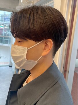 バイフィフス 原宿/表参道(by fifth) センターパート/ニュアンスパーマ/ツーブロ