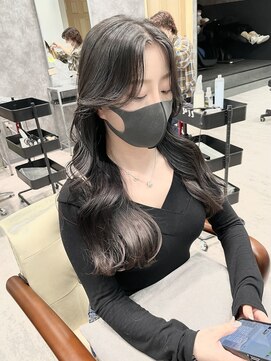 フォンド 津田沼(fond.) 韓国ヘア×グレーベージュ