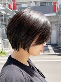 丸みショートボブ