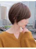 大人キレイショートボブ２０代３０代シークレットハイライト