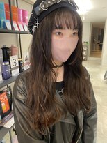 サンド 池袋(sand)&nbsp;アッシュカラー/池袋/ロングヘア/カラー/ベージュカラー