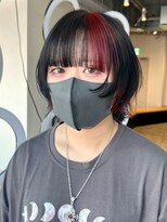 アルバム 池袋(ALBUM) デザインウルフ_前髪パーマグレーベージュ_ba469711