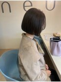 丸みボブ