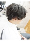 メンズパーマ/波巻きパーマ/無造作パーマ/ツイストパーマ