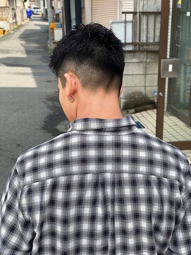 スウェル 船橋店(Swell) ウルフ/アッシュブラック/カルマパーマ/ベリーショート/船橋