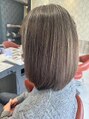 ルクールヘアアンドビューティー 燕三条店 立体感のあるハイライト♪リタッチや白髪ぼかしもご相談下さい!