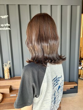 コルバース(COL BIRTH) くびれボブ×ベージュブラウン