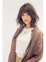 スノードロップ 高円寺店(Snowdrop)&nbsp;前髪/アンブレラカラー/こなれミディ/イメチェン/ウェーブパーマ