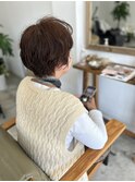マッシュ×パーマ
