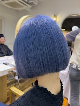 アプリバイリアン 浦和2号店(appri by Rien) ダブルカラー/ネイビーブルー