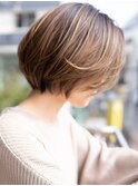 大人可愛い◯丸みショート/天神大名