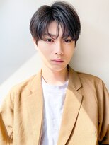 スタートウキョウ 渋谷(STAR TOKYO)&nbsp;毛流れハンサムショートセンターパートメンズ黒髪爽やか