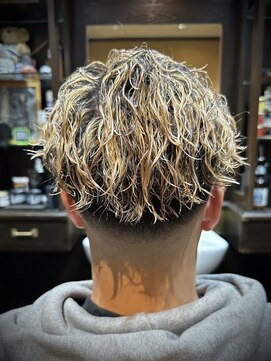 ヒロギンザ 池袋 サンシャイン通り店(HIRO GINZA) メッシュパーマ かき上げパーマ ツイストスパイラル 池袋