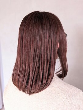 テラスプラス(テラス+) ピンクブラウン×ロブ