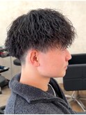 細かめツイストスパイラルマッシュ