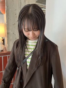 トッド(tod) ベージュカラー　髪質改善　赤み消し　丸の内　MISAKI