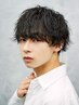 【人気Ｎｏ.２】メンズカット+パーマ(ツイストスパイラル・シャドウ)￥11550