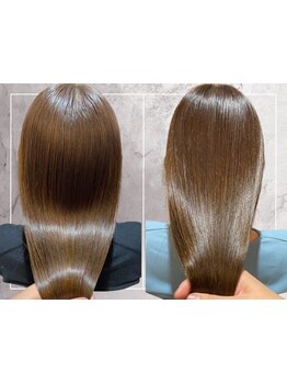 髪質診断からお客様一人ひとりの髪の状態を見極め、最適な施術をご提案します［戸塚/髪質改善/縮毛矯正］