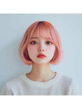 ロディーナ 大口 新子安(rodina) ダブルカラー×ボブ/インナーカラー/髪質改善/韓国/ブリーチ