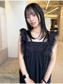 透明感カラー　透け感カラー　上品カラー　表参道美容室