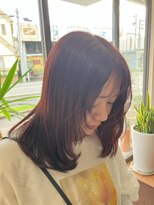 ヘアディレクション ビークス 上並榎店(HAIR DIRECTION BEECX)&nbsp;red系暖色カラー