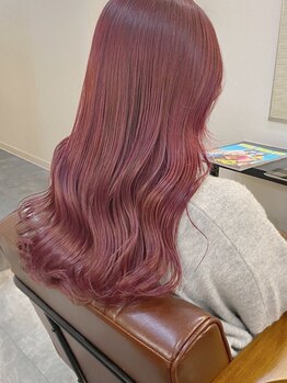 アンジェ(Ange)の写真/Ange川崎【カット+ブリーチなしダブルカラー＋2stepトリートメント￥10500】人気のレイヤーカットもお任せ◎